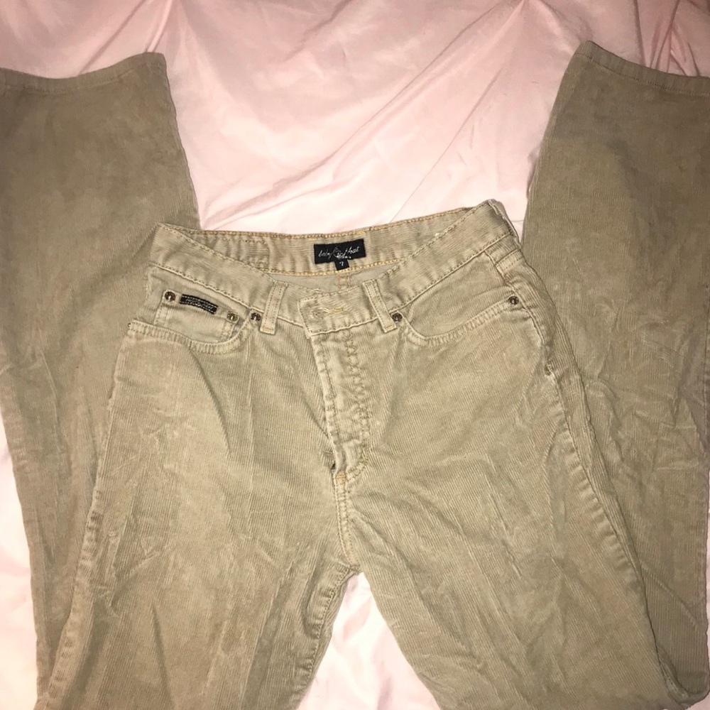 Tan Baby Phat Corduroy Pants